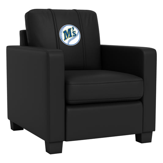 Dyno Stationary Club Chair with Seattle Mariners Cooperstown Secondary