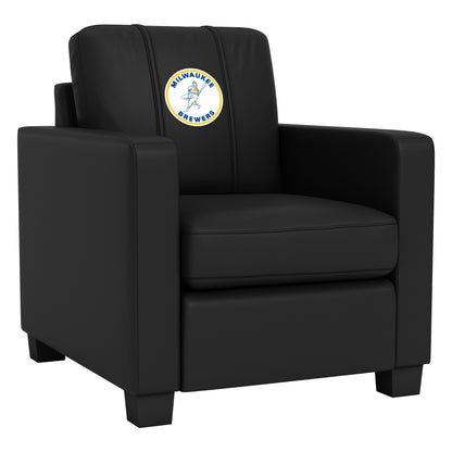 Dyno Stationary Club Chair with Milwaukee Brewers Cooperstown Primary