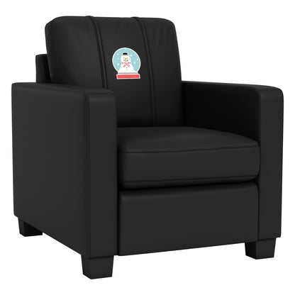 Dyno Stationary Club Chair with Snowman Globe Logo Panel