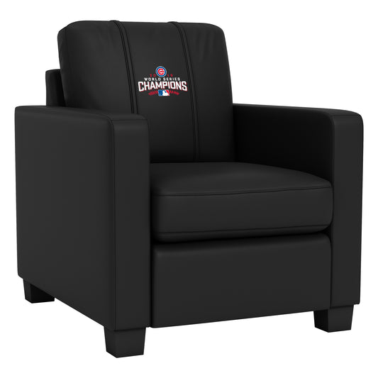 Dyno Stationary Club Chair with 2016 Chicago Cubs World Series Logo