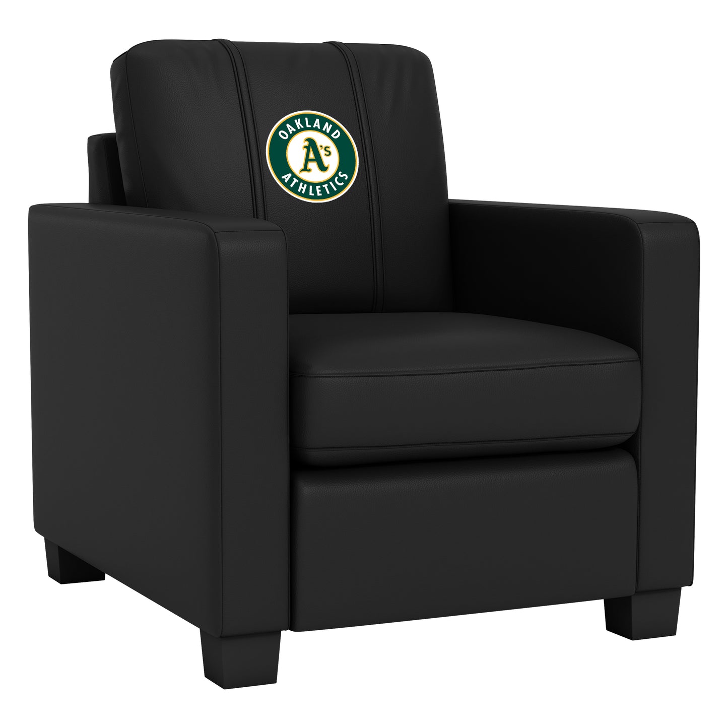 Dyno Stationary Club Chair with Oakland Athletics Logo