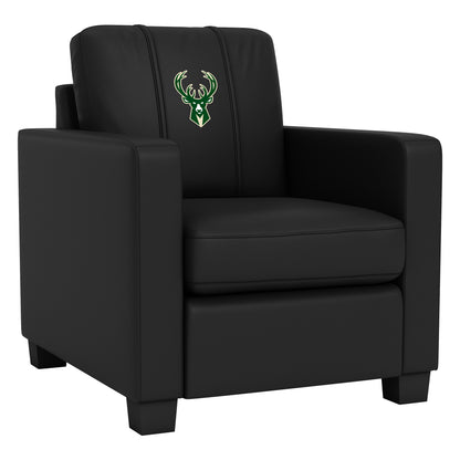 Dyno Stationary Club Chair with Milwaukee Bucks Logo