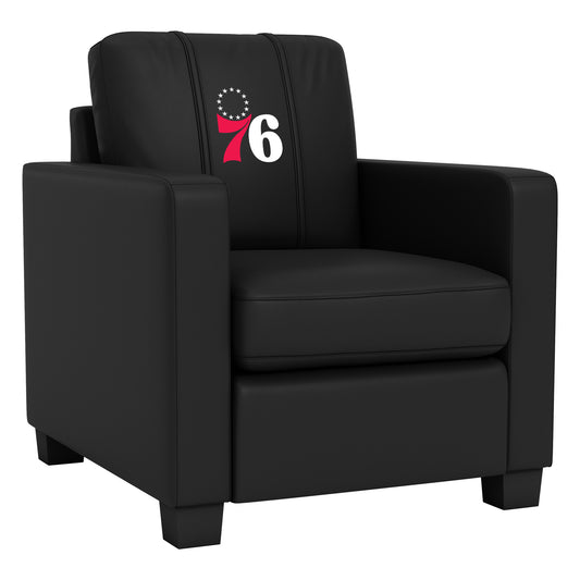 Dyno Stationary Club Chair with Philadelphia 76ers Secondary