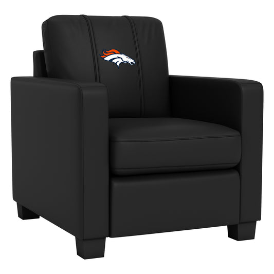 Dyno Stationary Club Chair with  Denver Broncos Primary Logo