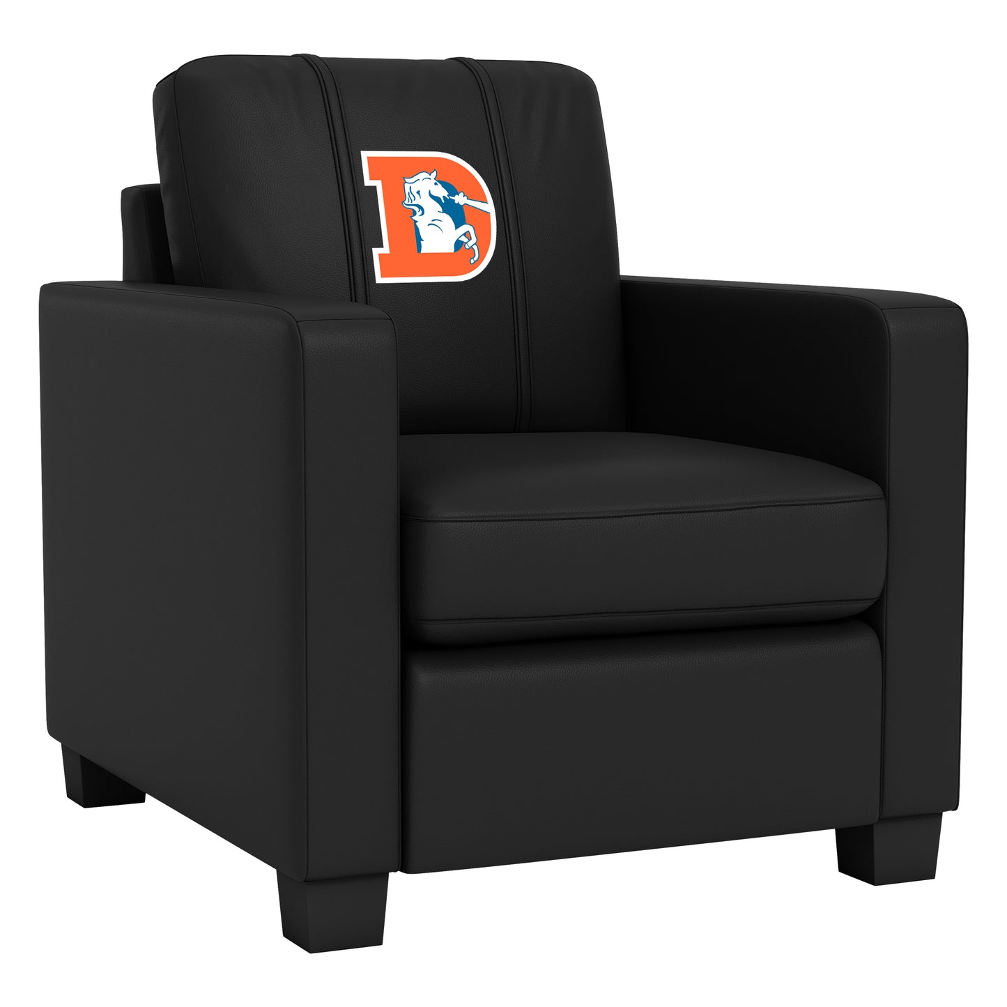 Dyno Stationary Club Chair with Denver Broncos Classic Logo