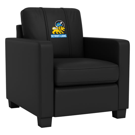 Dyno Stationary Club Chair with Detroit Lions Classic Logo