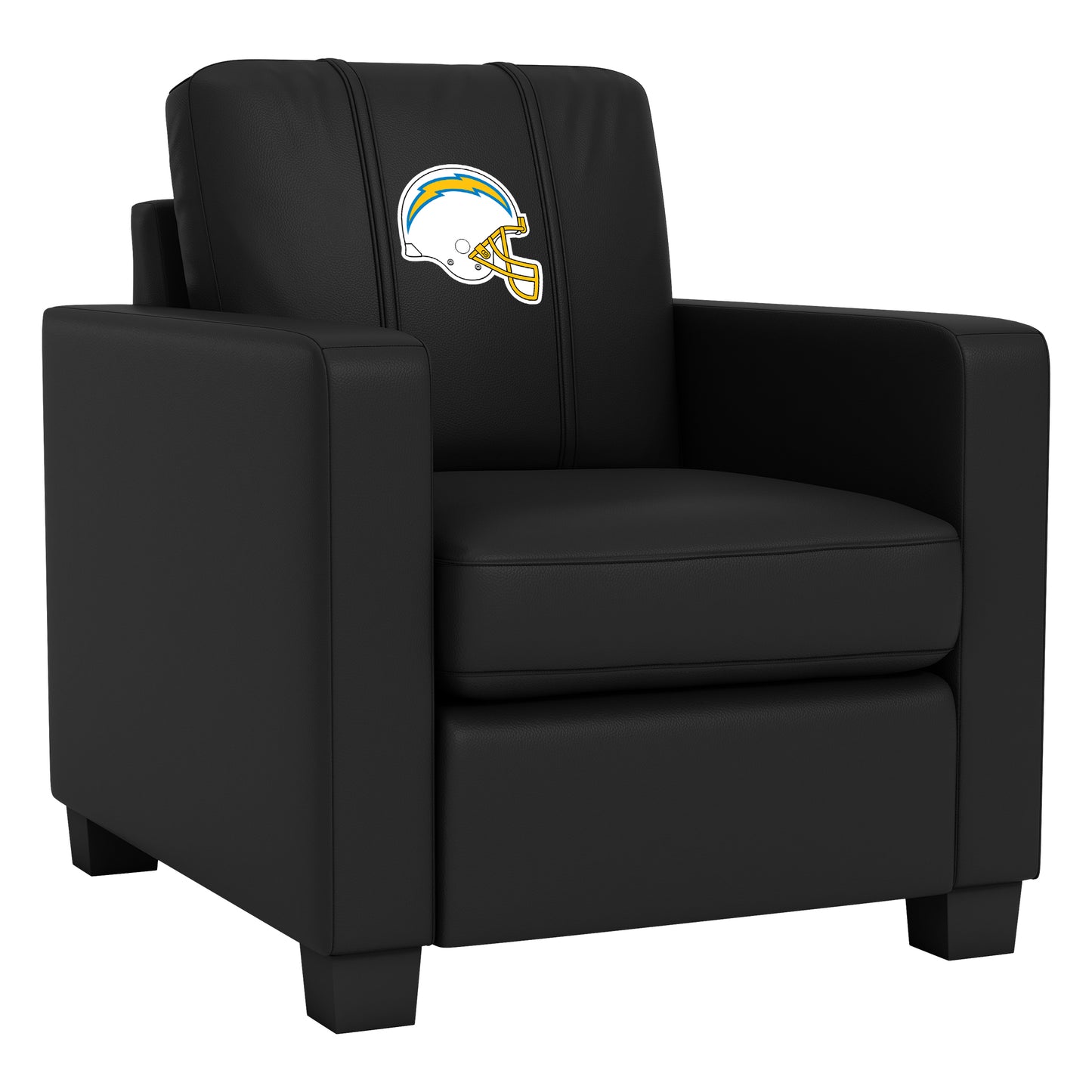 Dyno Stationary Club Chair with  Los Angeles Chargers Helmet Logo