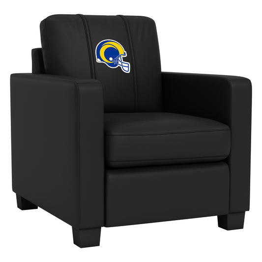 Dyno Stationary Club Chair with  Los Angeles Rams Helmet Logo