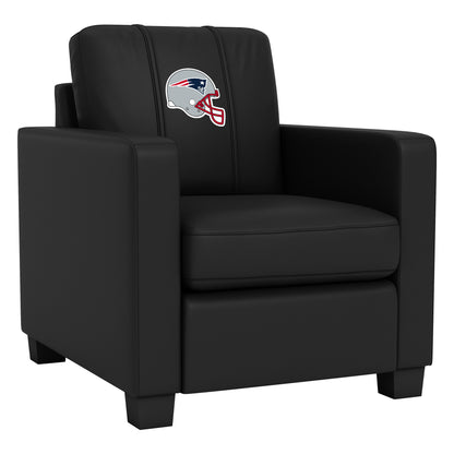 Dyno Stationary Club Chair with  New England Patriots Helmet Logo