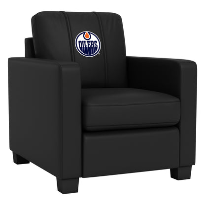 Dyno Stationary Club Chair with Edmonton Oilers Logo