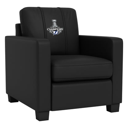 Dyno Stationary Club Chair with Tampa Bay Lightning 2021 Stanley Cup Champions Logo