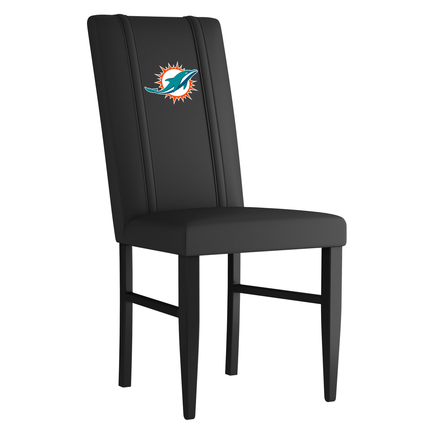 Side Chair 2000 with  Miami Dolphins Primary Logo Set of 2