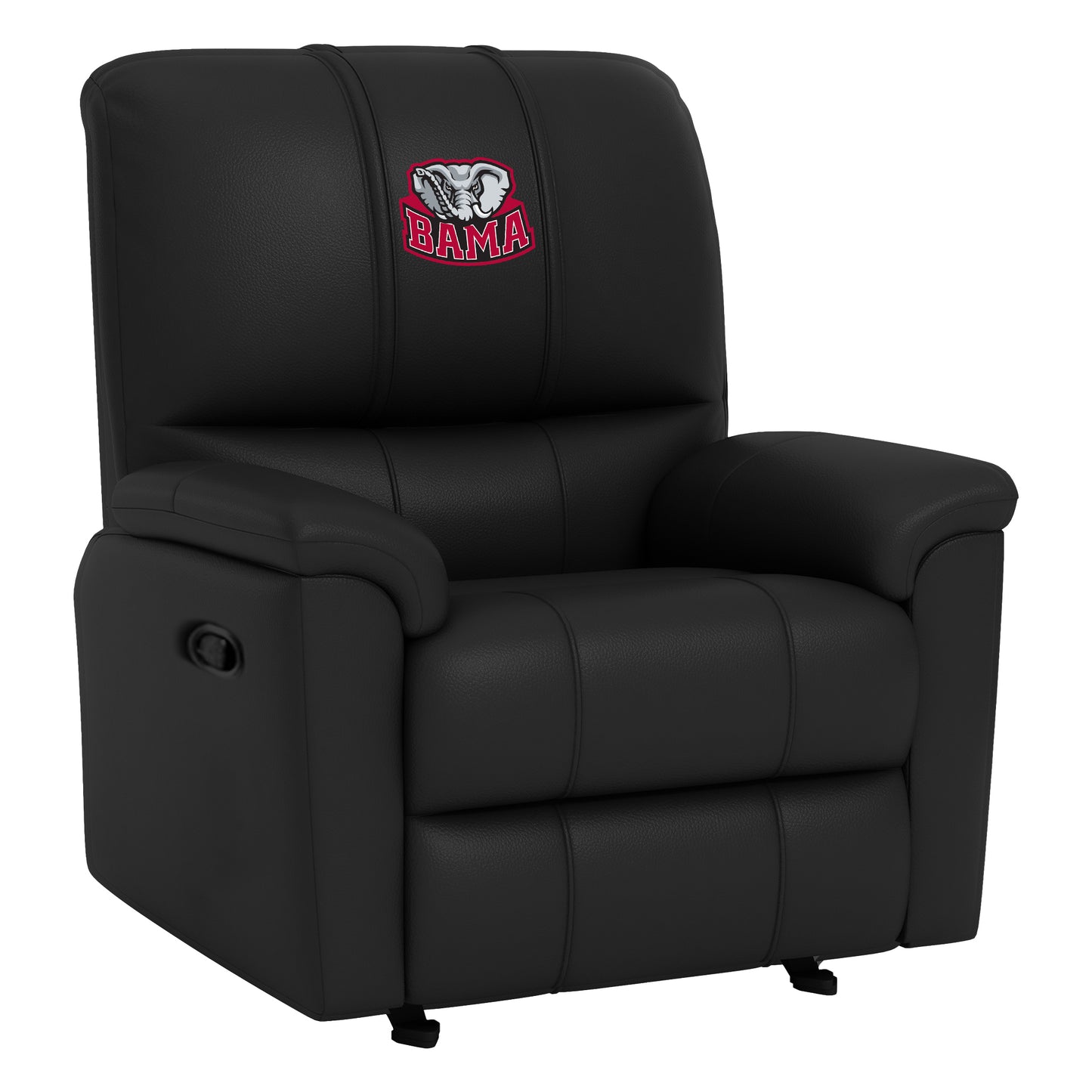 Rocker Recliner with Alabama Crimson Tide Bama Logo