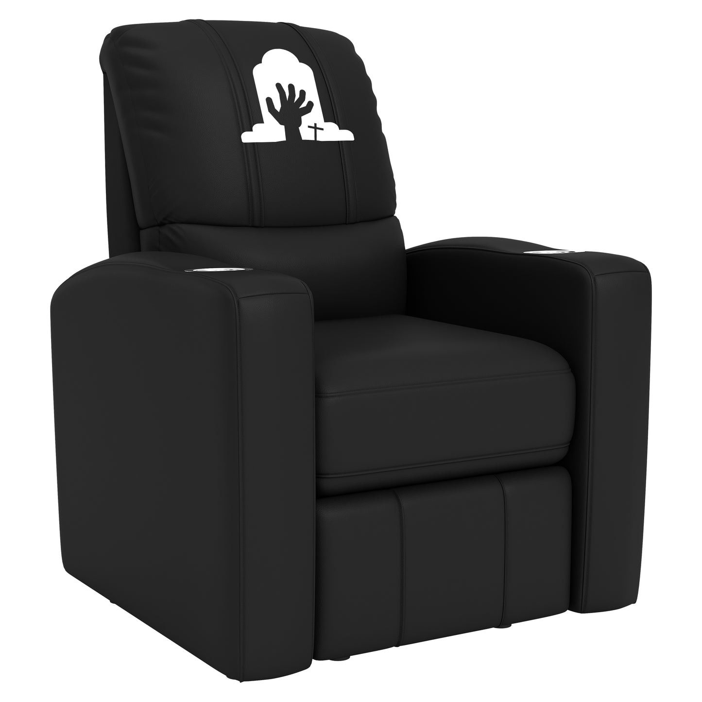 Stealth Recliner with Ghoulish Rising Hand Halloween Logo