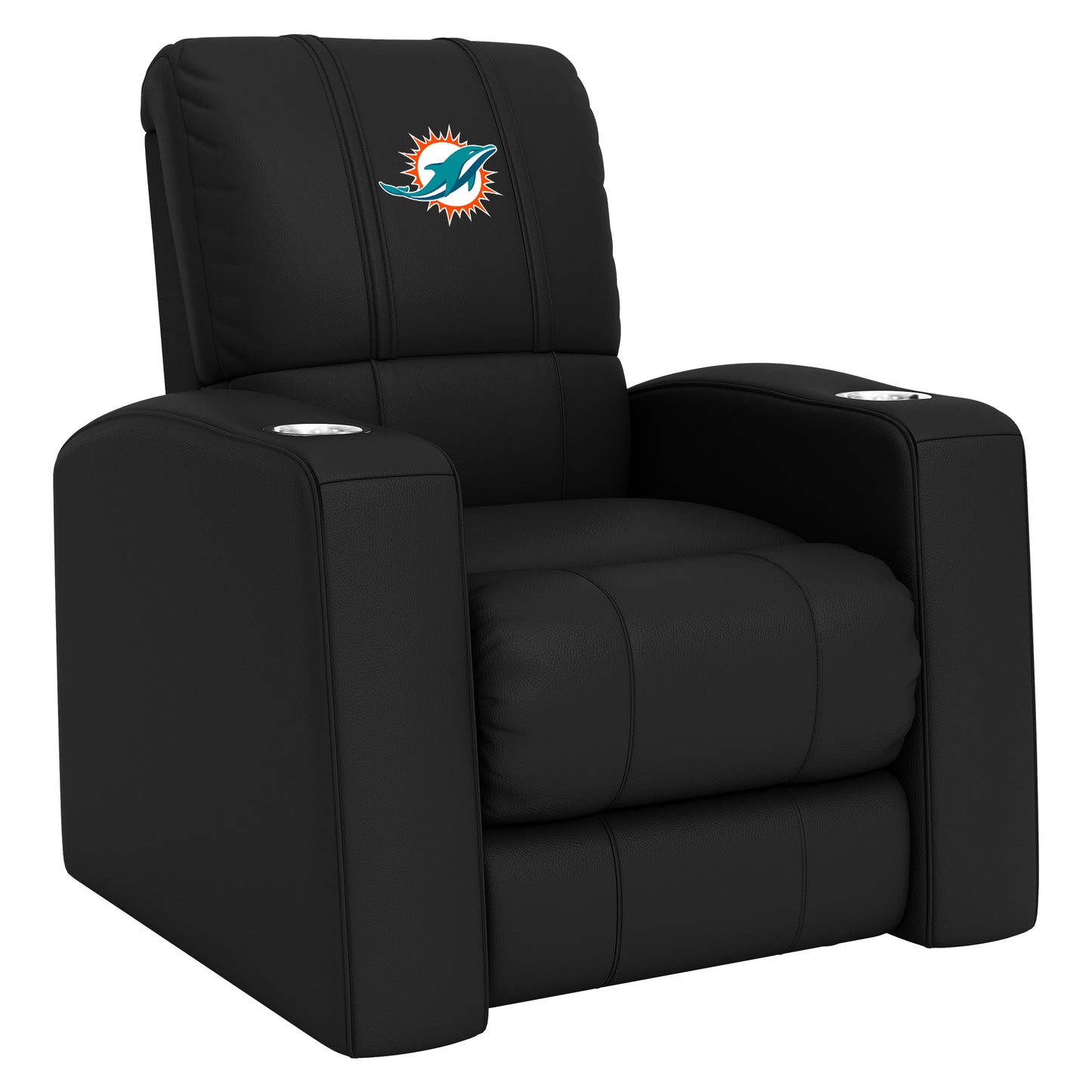 DreamSeat Xpression Gaming Chair with Miami Dolphins Secondary Logo in Black