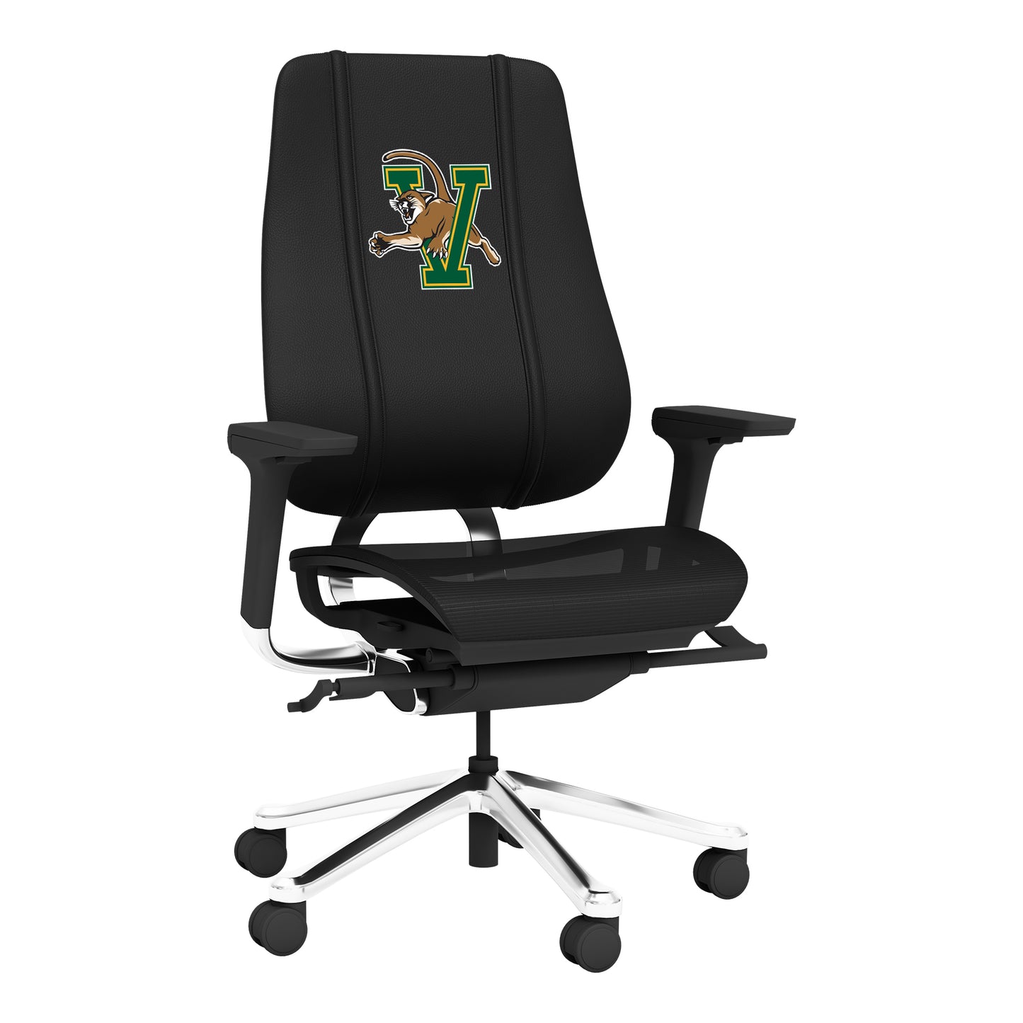 PhantomX Gaming Chair with Vermont Catamounts Logo