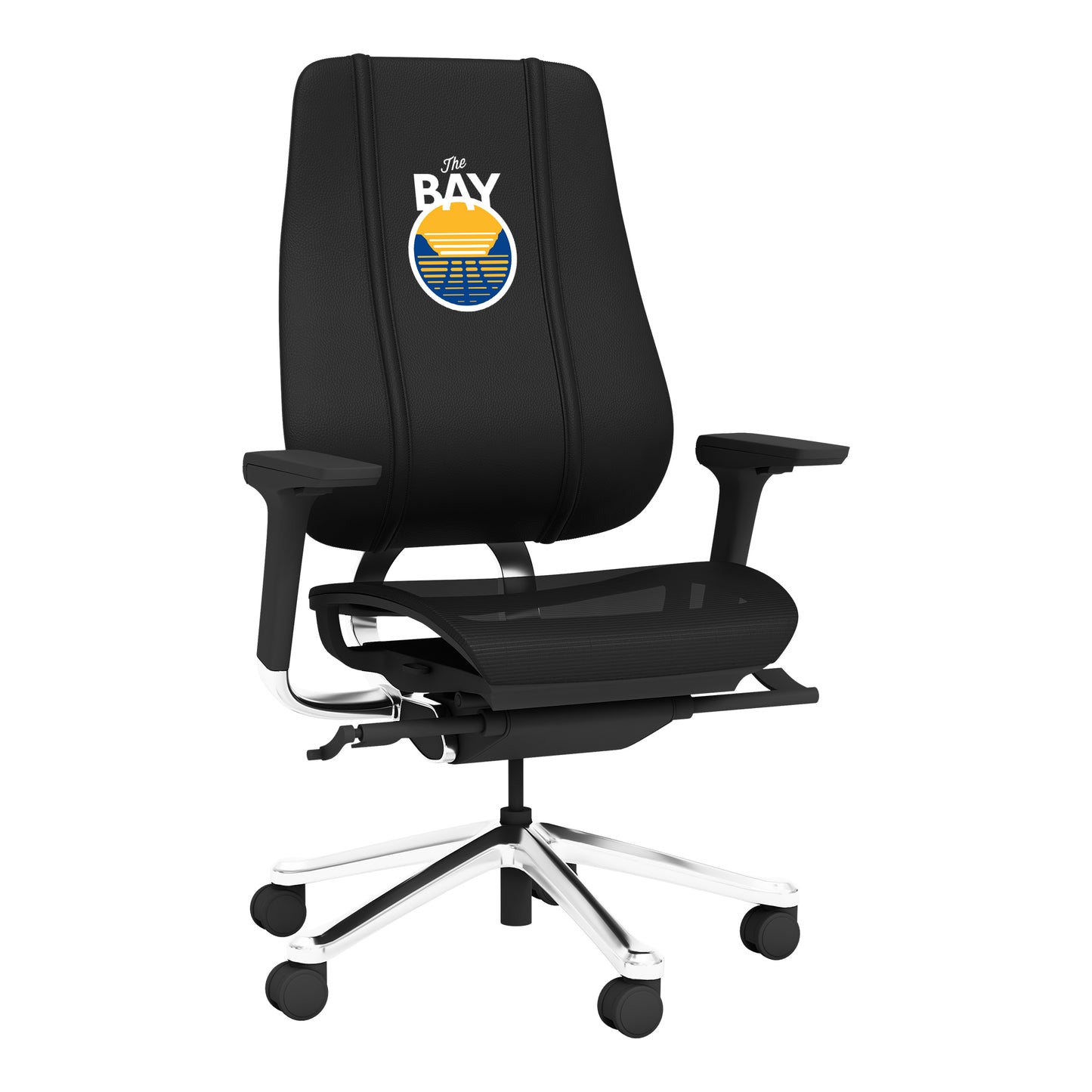 PhantomX Mesh Gaming Chair with Golden State Warriors Secondary Logo