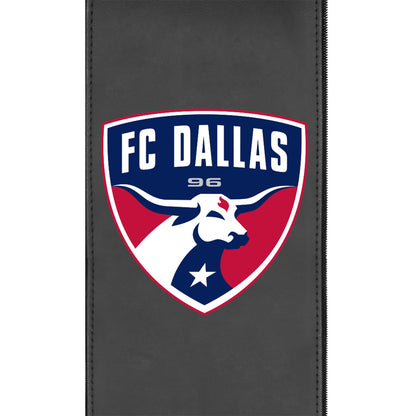 Silver Club Chair with FC Dallas Logo