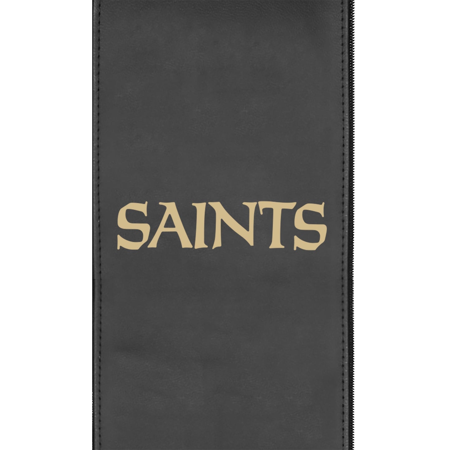 Silver Club Chair with  New Orleans Saints Secondary Logo