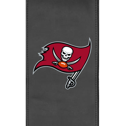 Silver Club Chair with  Tampa Bay Buccaneers Primary Logo