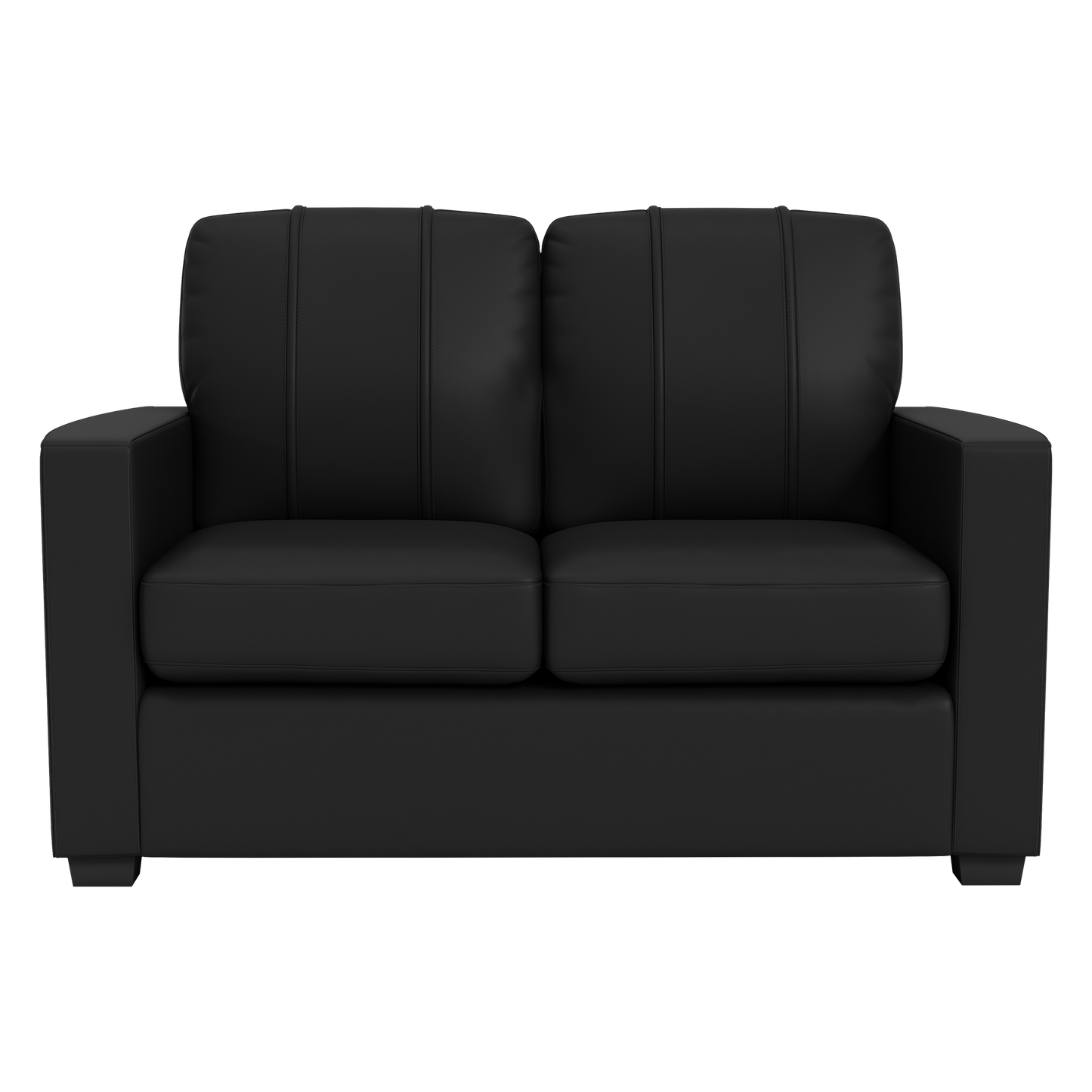Silver Loveseat with  Chicago Bears Secondary Logo