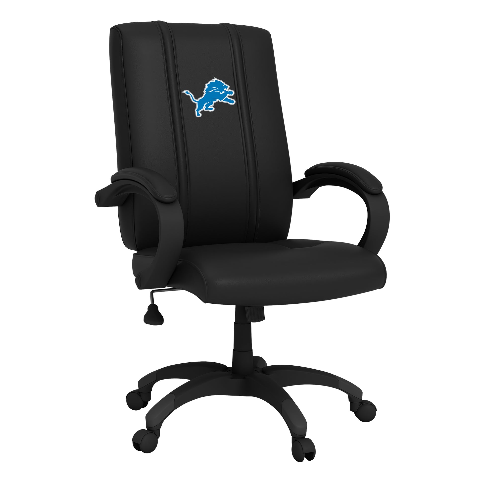 Office Chair 1000 with Detroit Lions Primary Logo | Zipchair