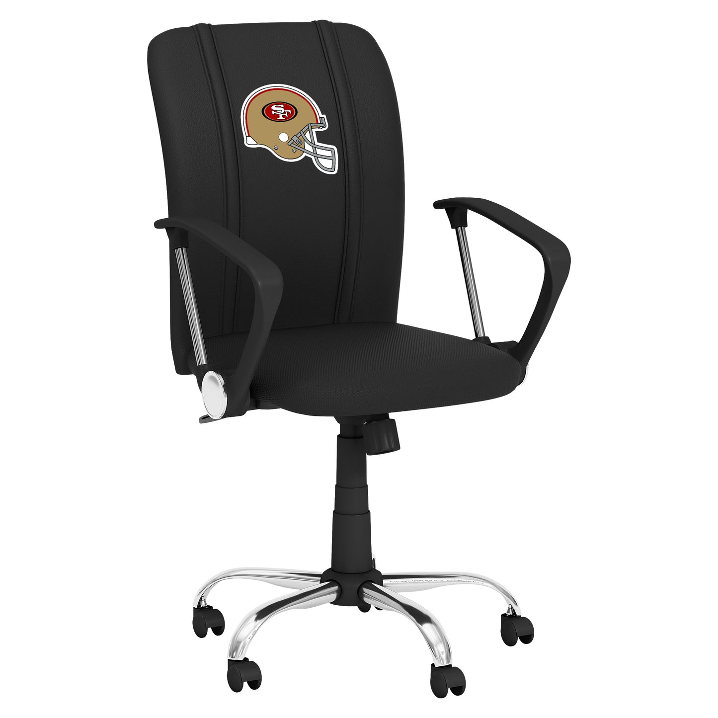 Curve Task Chair with  San Francisco 49ers Helmet Logo