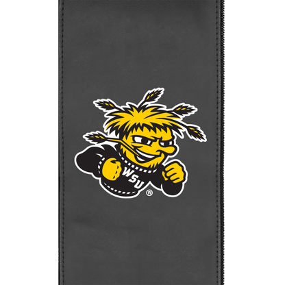 Silver Club Chair with Wichita State Alternate Logo