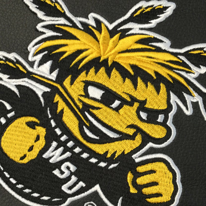 Silver Club Chair with Wichita State Alternate Logo