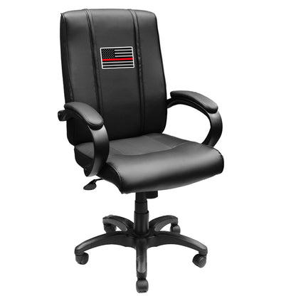 Office Chair 1000 with Red Line Flag Logo Panel