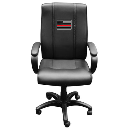 Office Chair 1000 with Red Line Flag Logo Panel