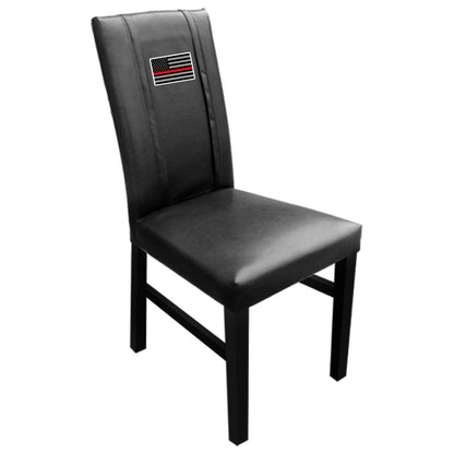 Side Chair 2000 with Red Line Flag Logo Panel Set of 2