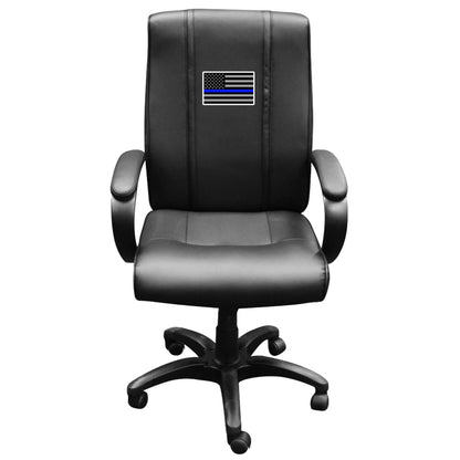 Office Chair 1000 with Blue Line Flag Logo Panel