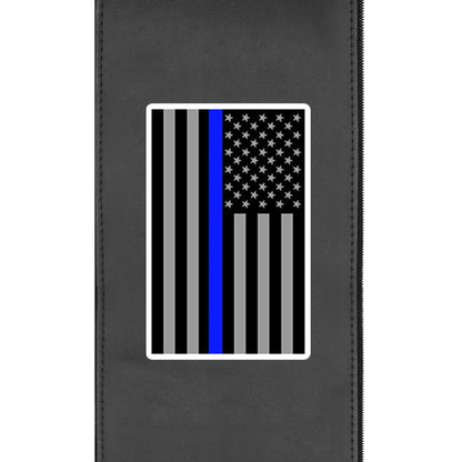 Office Chair 1000 with Blue Line Flag Vertical Logo Panel