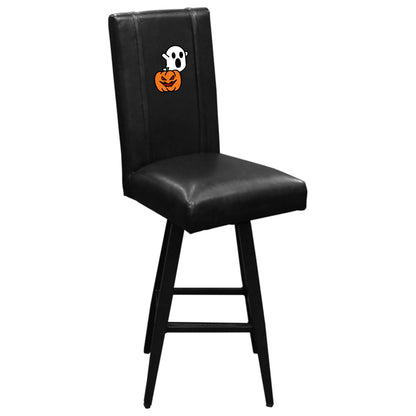 Swivel Bar Stool 2000 with Spooky Pumpkin Patch Logo