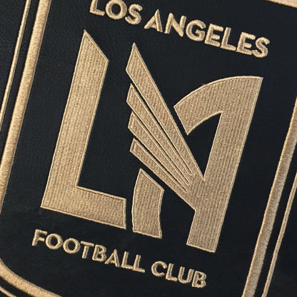 Silver Loveseat with Los Angeles FC Logo