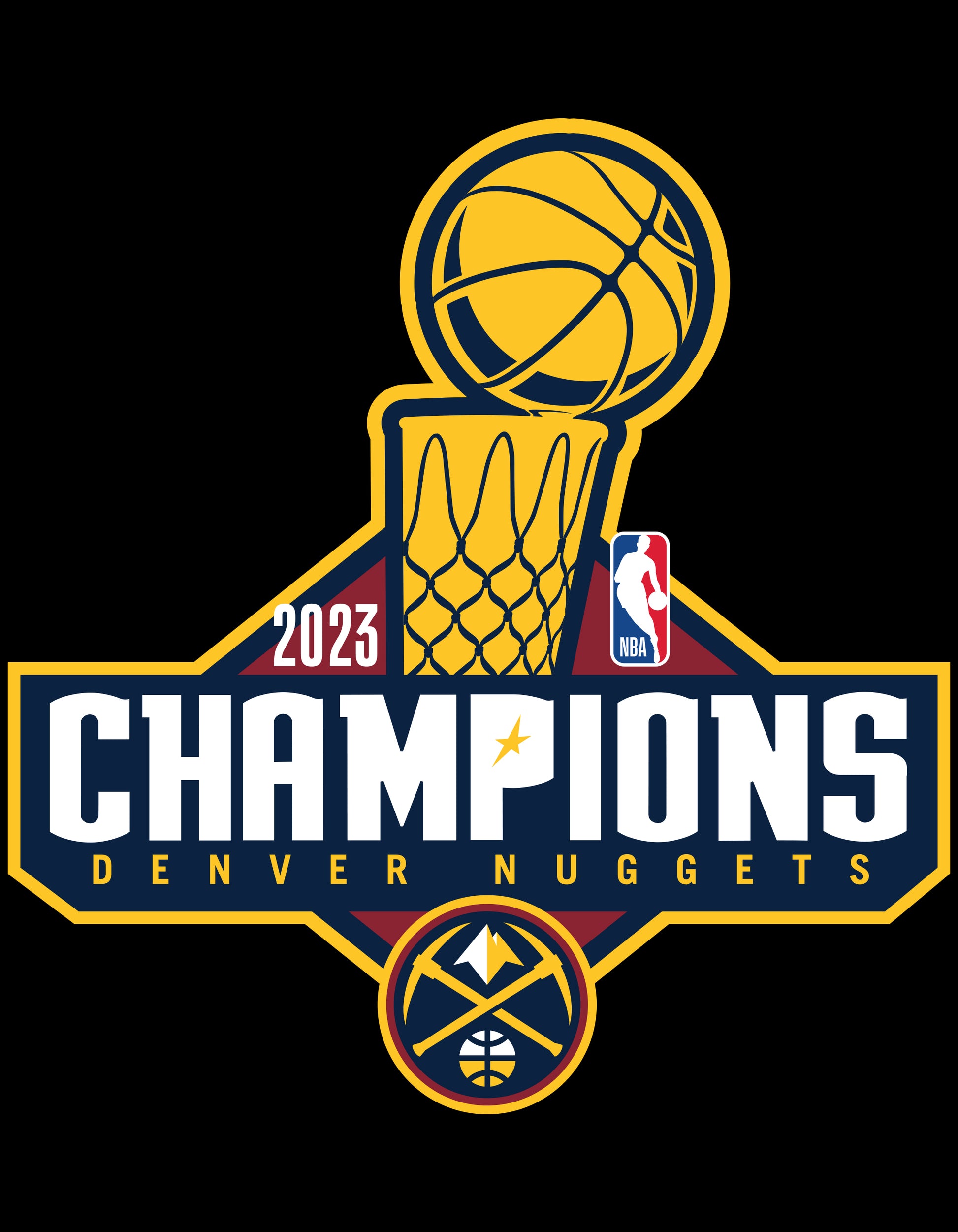 Design denver Nuggets 2023 National Basketball Association