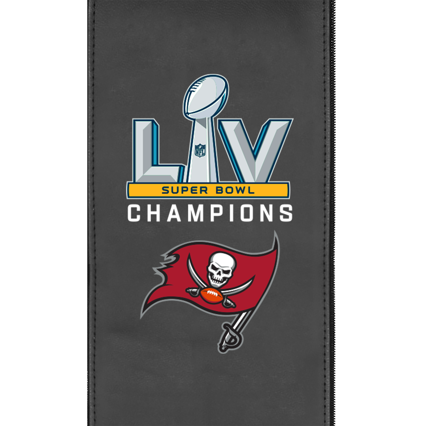 Tampa Bay Buccaneers Primary Super Bowl LV Logo Game Rocker 100