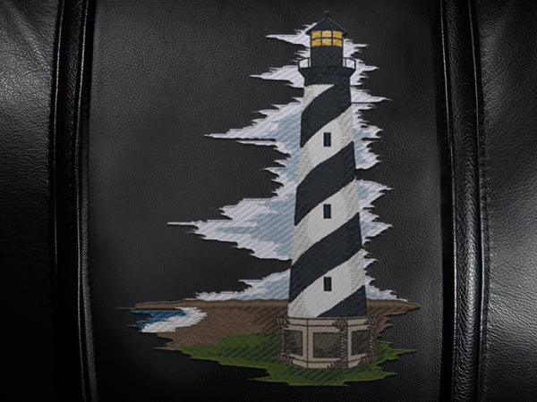 Side Chair 2000 with Lighthouse Black & White Logo Panel Set of 2