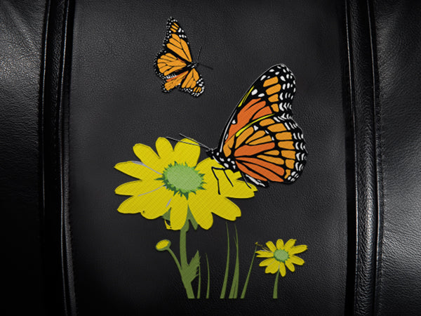 Side Chair 2000 with Butterfly & Daisy Logo Panel Set of 2