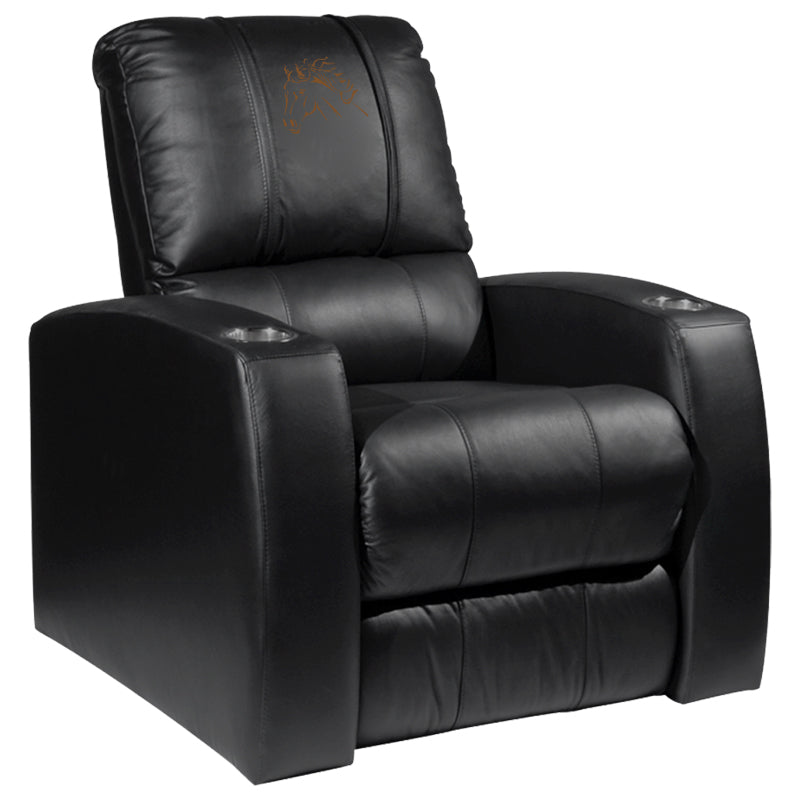 Relax Home Theater Recliner with Horse Head Logo Panel