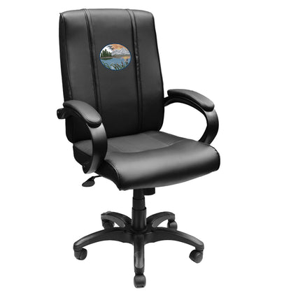 Office Chair 1000 with Mountain Background Logo Panel