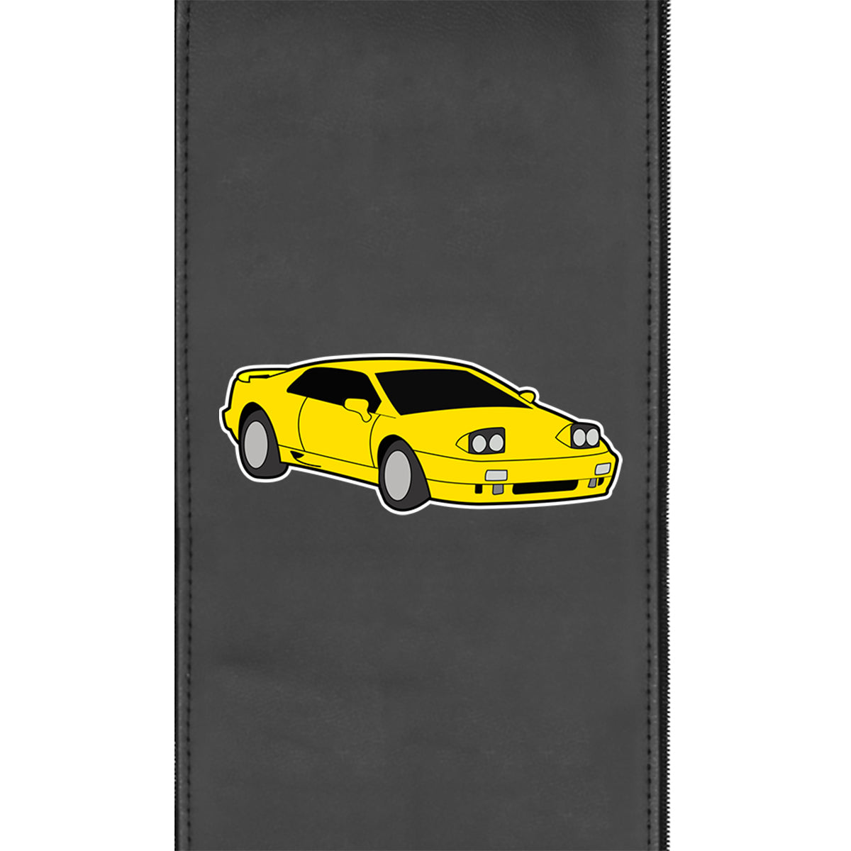 Retro Sports Car Gaming Logo Panel