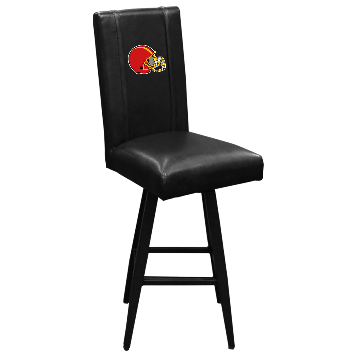 Swivel Bar Stool 2000 with Football Helmet Gaming Logo