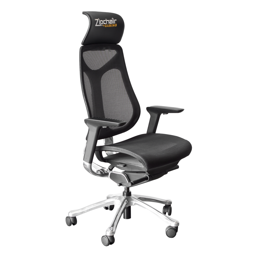 Glide Ergonomic Mesh Office Chair with Headrest and Lumbar Support –  Zipchair