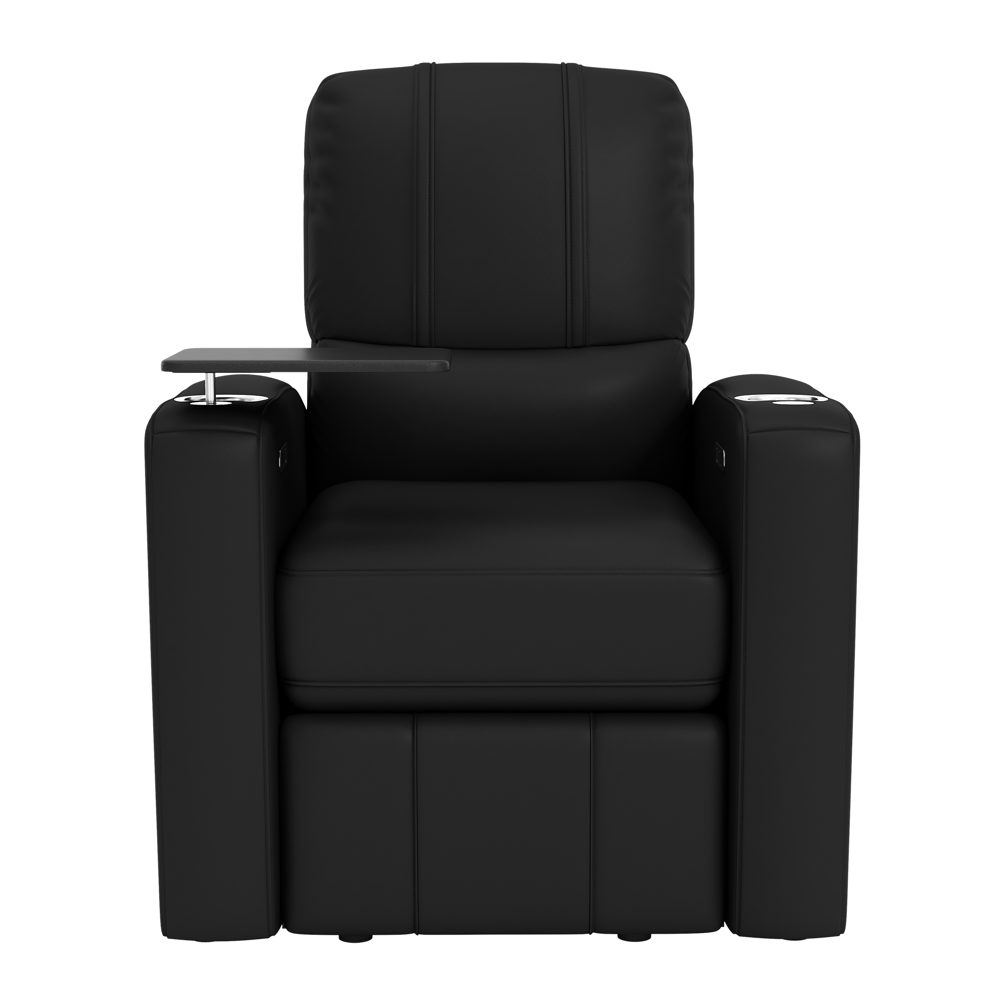 Stealth Power Plus Recliner with Philadelphia 76ers GC All White [CAN ONLY BE SHIPPED TO PENNSYLVANIA]