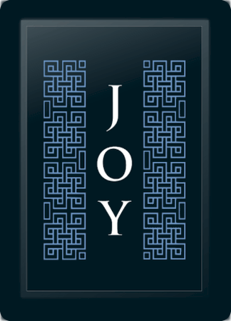 Joy Deco Vertical Blue